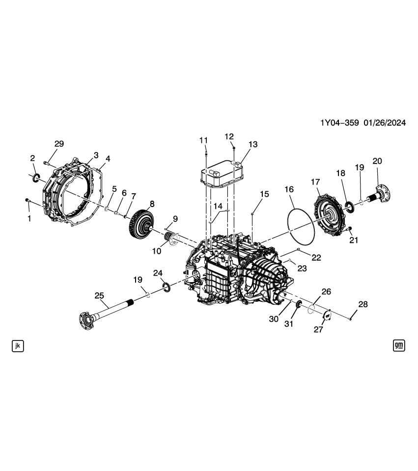 GM 24299307 Seal, Transmission Oil Pump & Governor