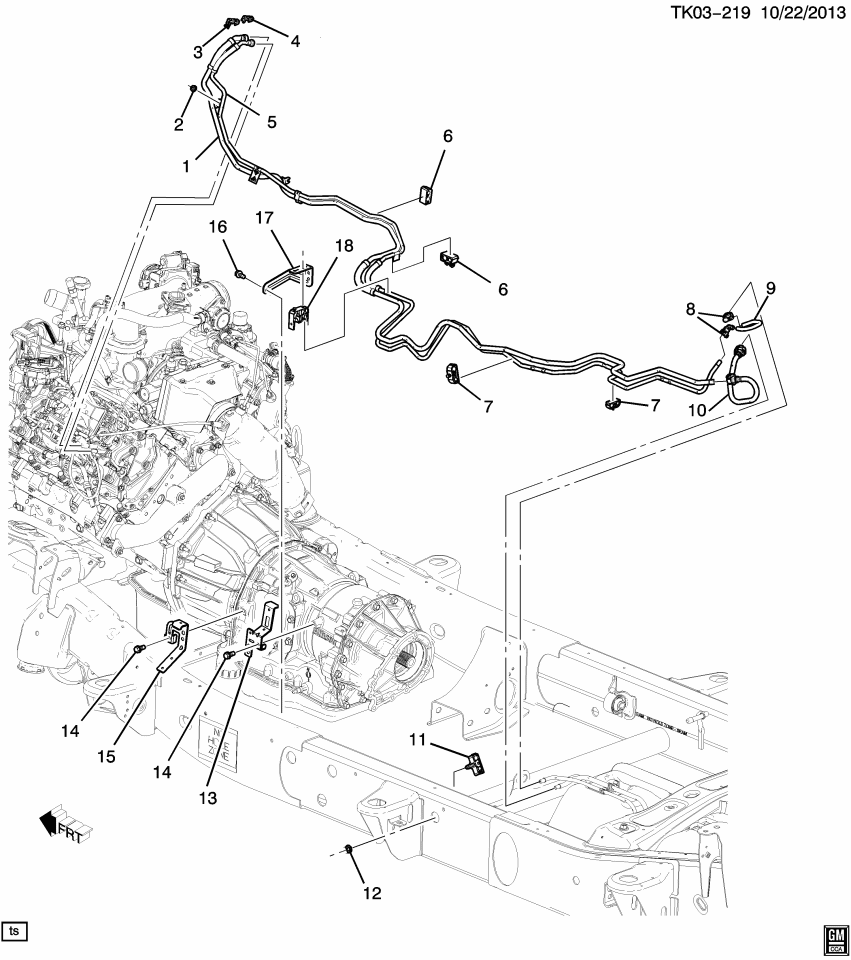 GM 25897637 Connector, Fuel Line