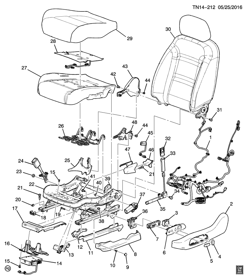 GM 11602560 Bolt, Front/Rear Seat Heater