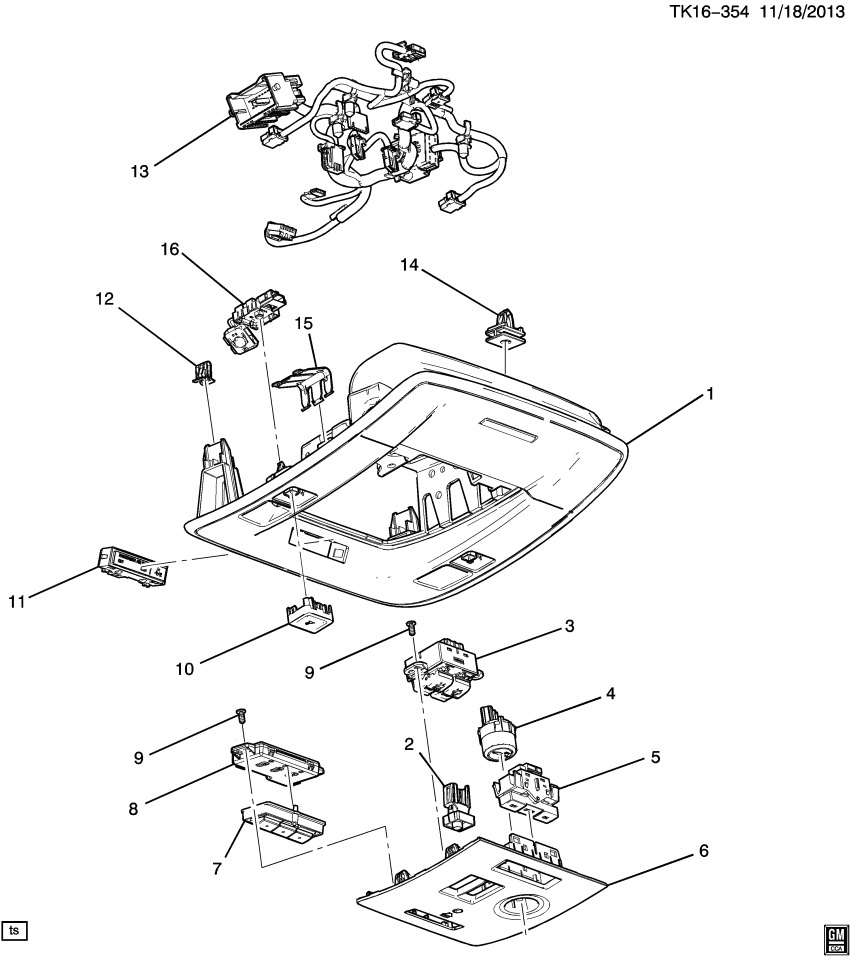 GM 84092517 Harness, Chassis Wiring