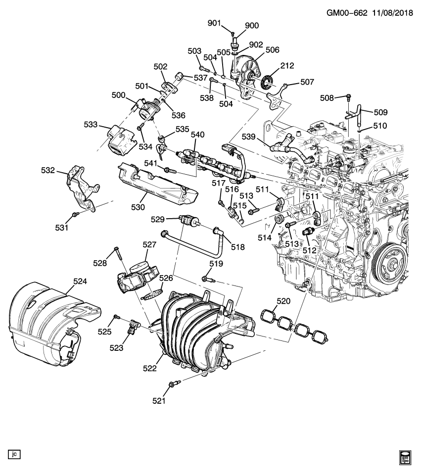 GM 12690813 Gasket Kit, Fuel Injector Pump