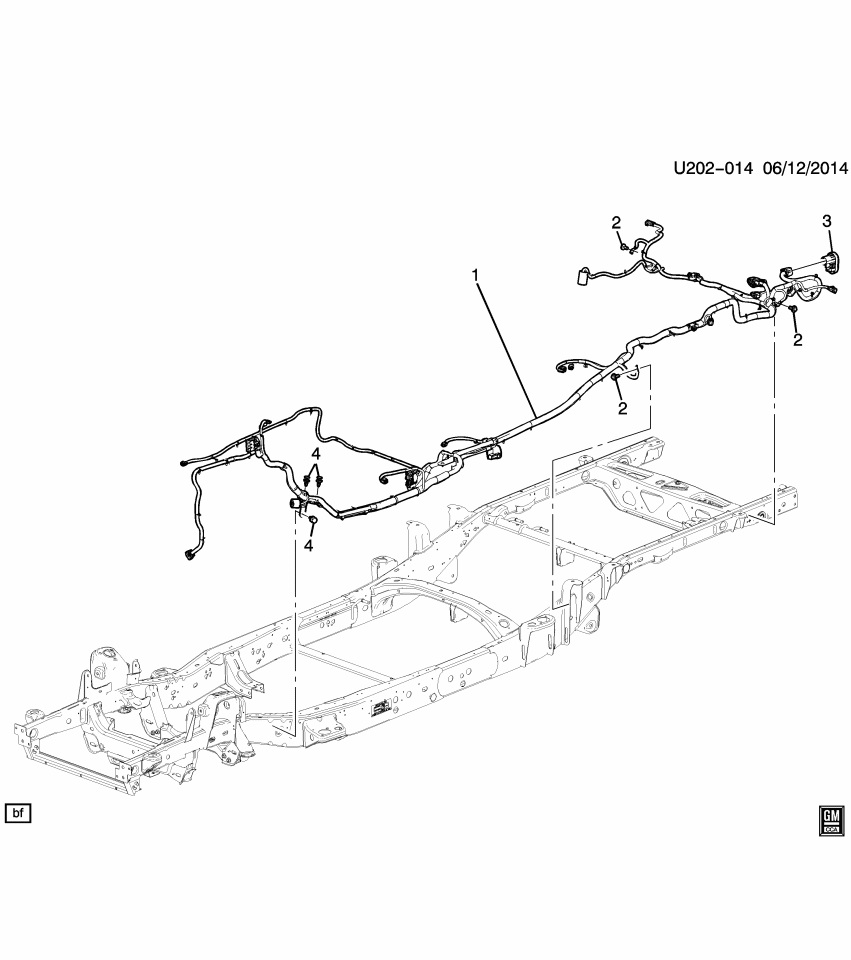 GM 84677123 Harness, Chassis Wiring