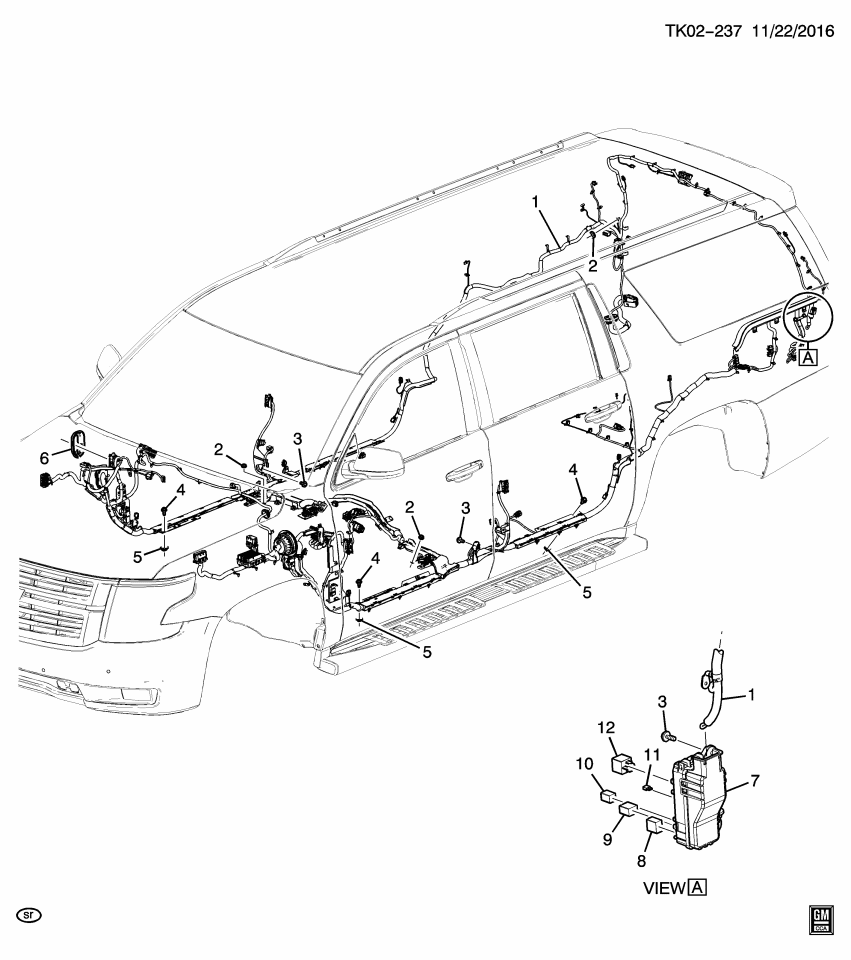 GM 84385041 Harness, Chassis Wiring
