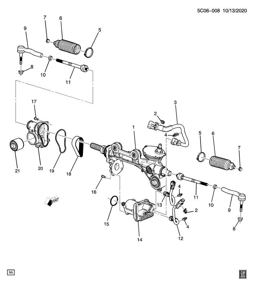 GM 85113639 Gear, Steering