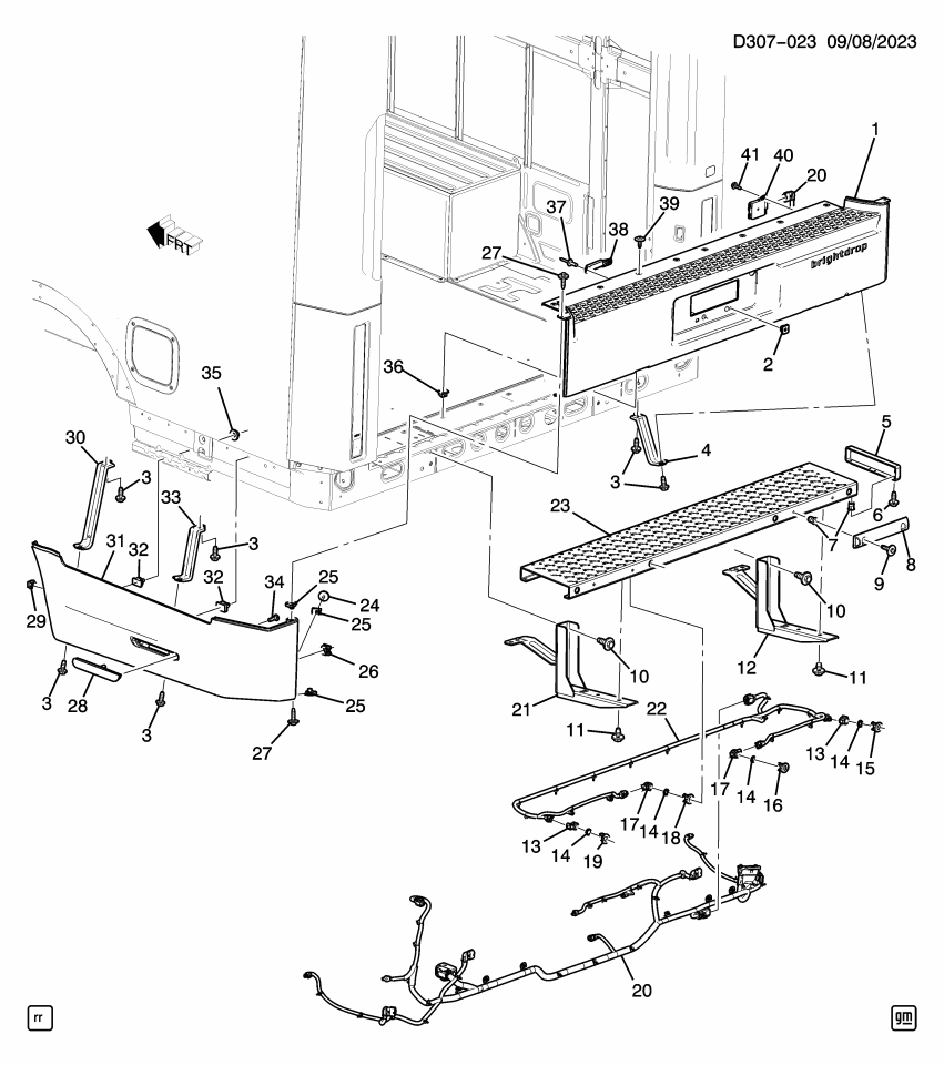 GM 11546439 Nut, Emission System, Rear