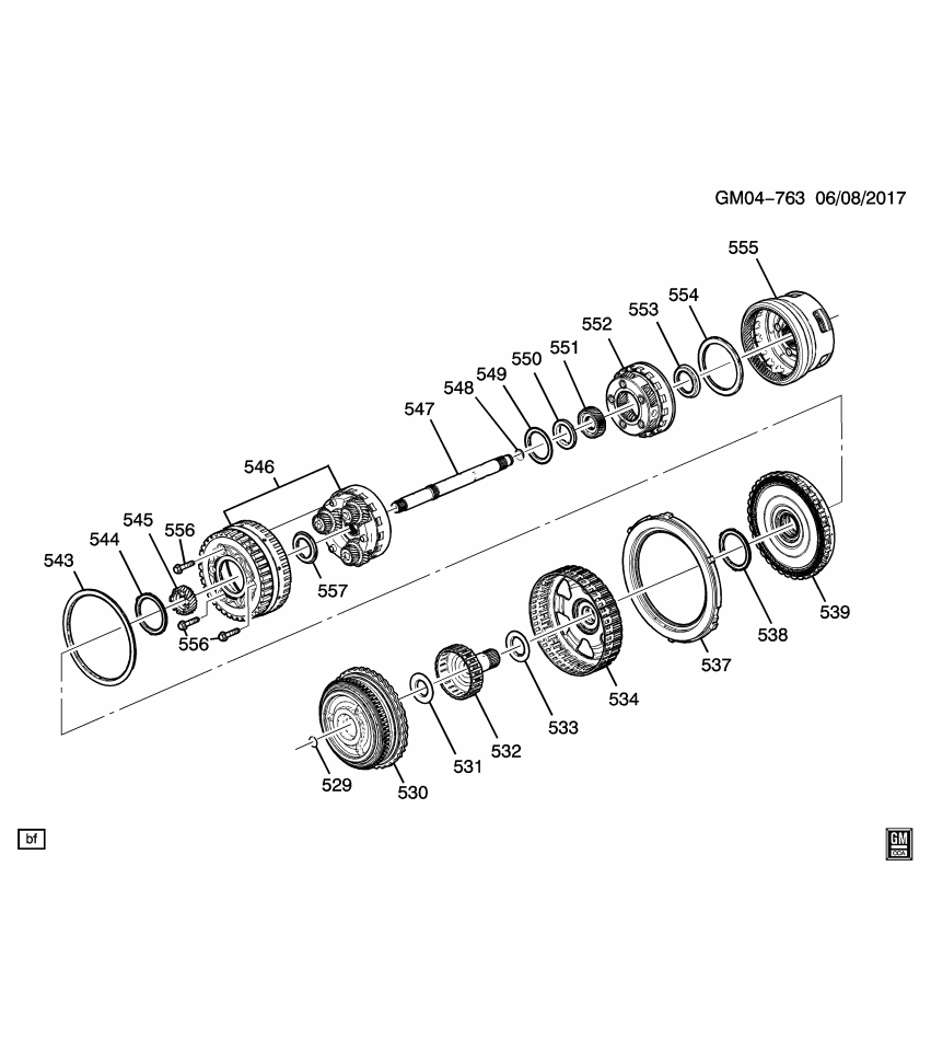 GM 24289020 Plate, Transmission Clutch