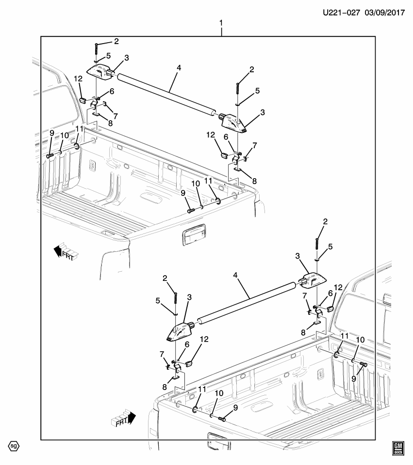 GM 23427530 Cap, Roof & Deck Lid