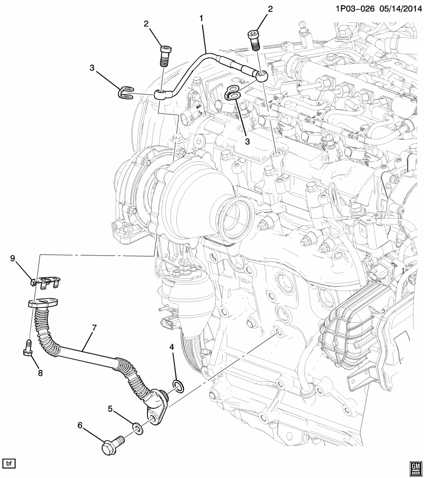 GM 12855096 Washer, Engine Oil Level
