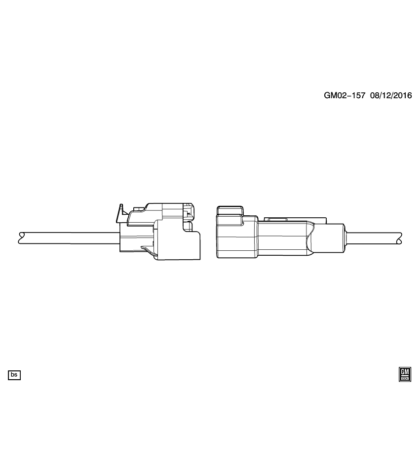 GM 19332518 Connector, Distributor (Also Knock Sensor)
