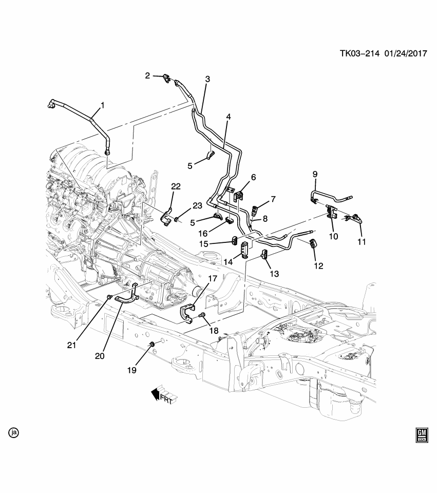 GM 85117215 Hose, Fuel Line