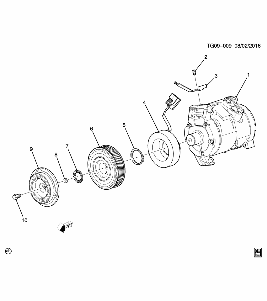 GM 86807267 Compressor Kit, Air Conditioning
