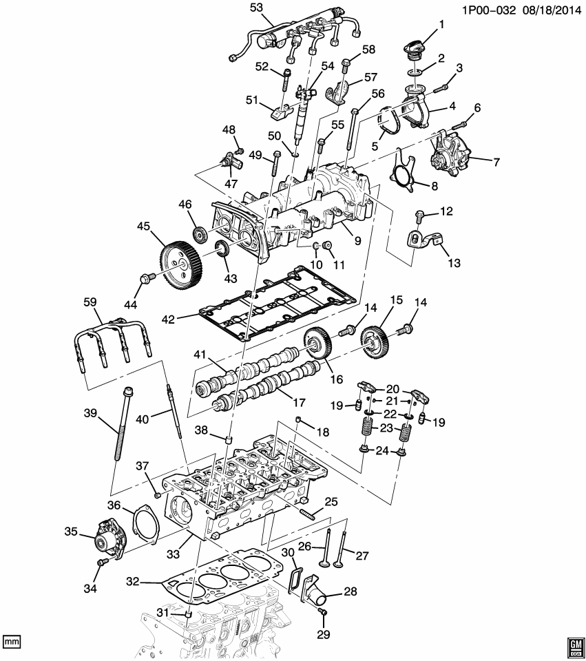 GM 55587133 Gasket, Hydraulic Power Brake Booster