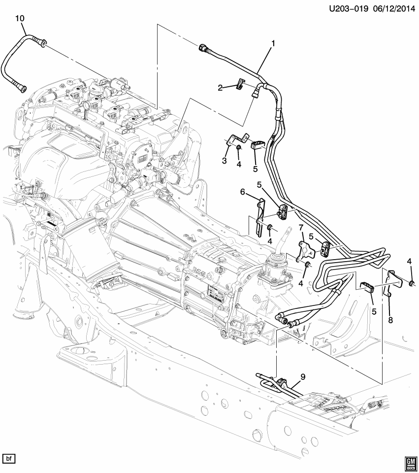 GM 84182697 Hose, Fuel Line