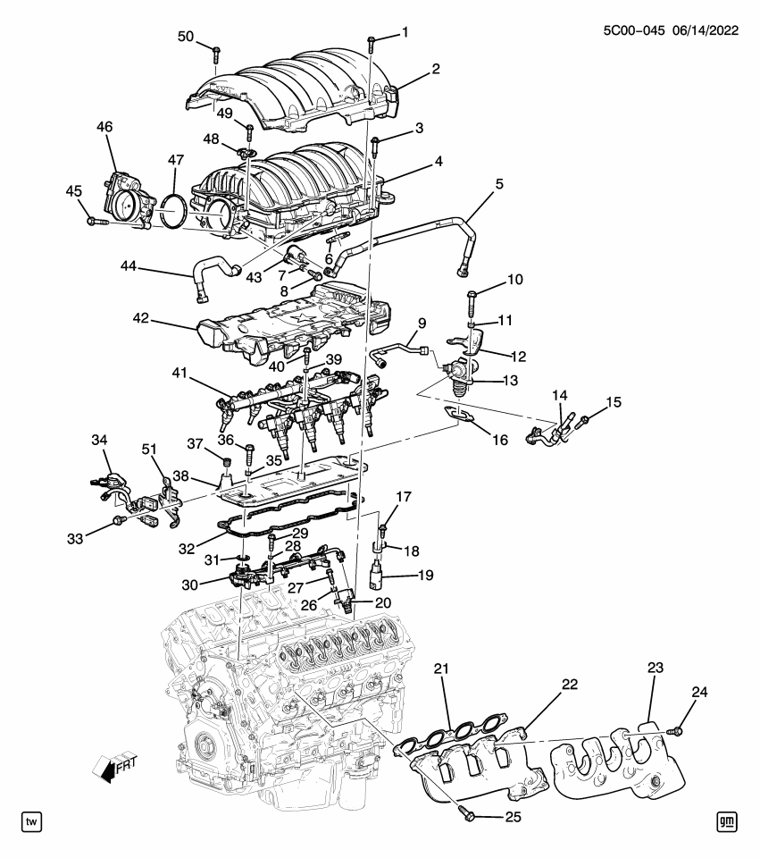 GM 12728151 Harness, Engine Valve Adjusting