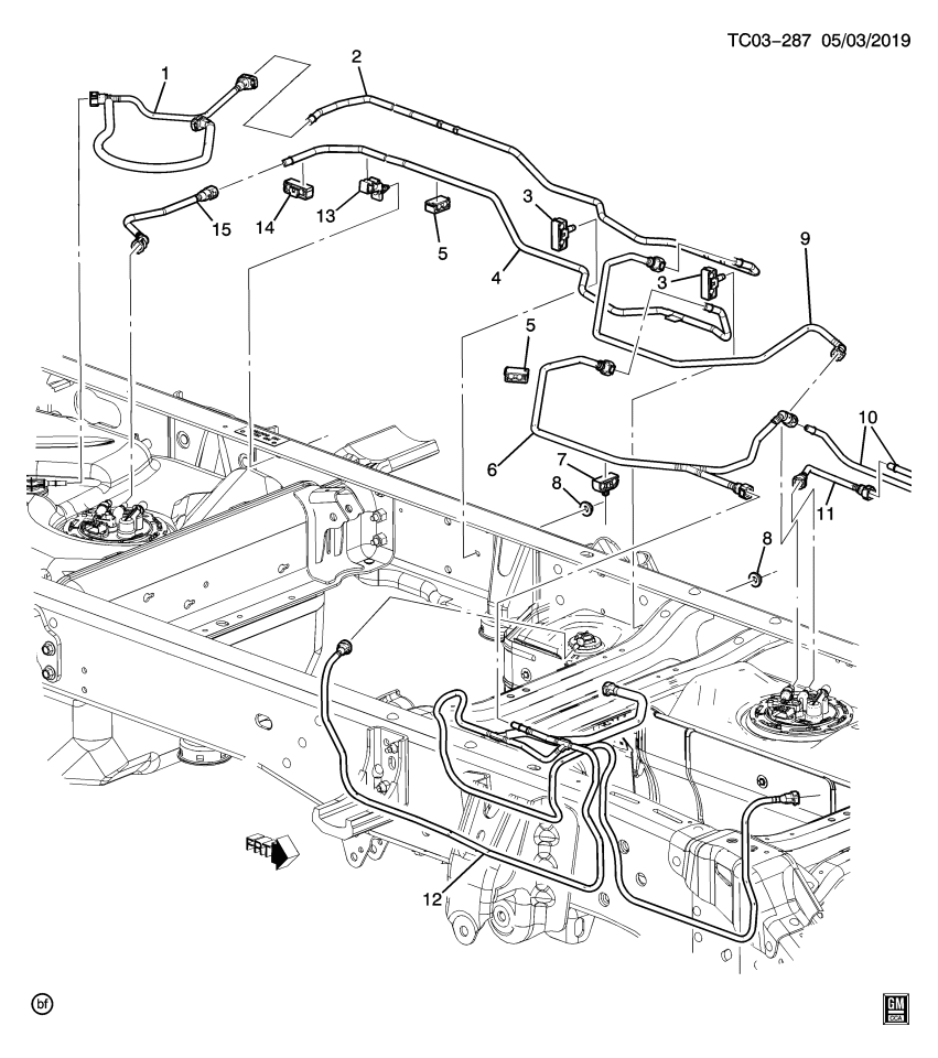 GM 85102560 Pipe, Fuel Injection