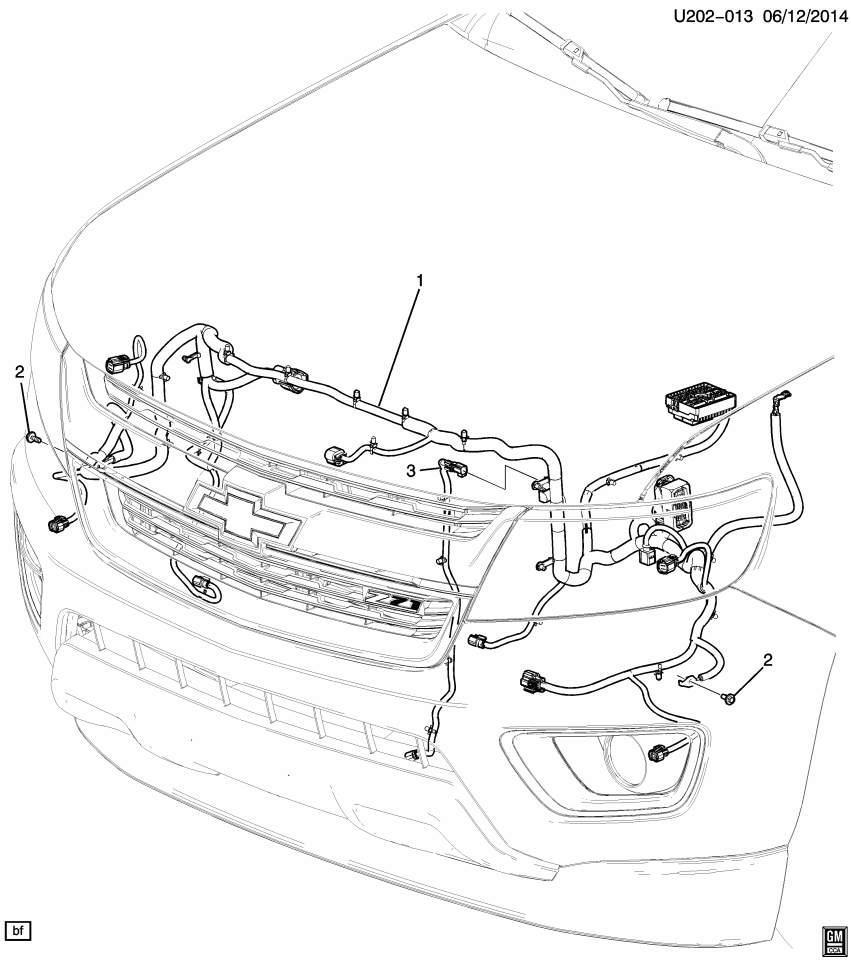 GM 84997694 Harness, Chassis Wiring