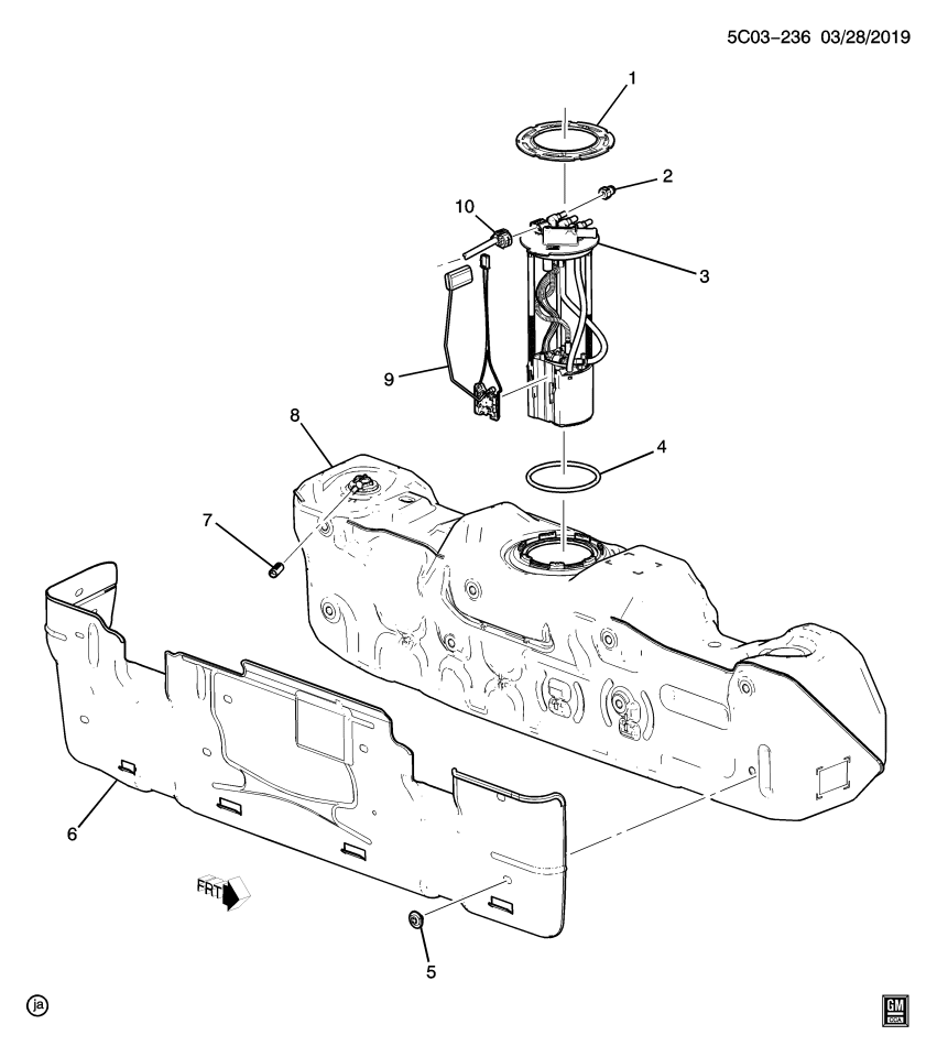 GM 84692015 Sensor Kit, Fuel Tank Meter/Pump