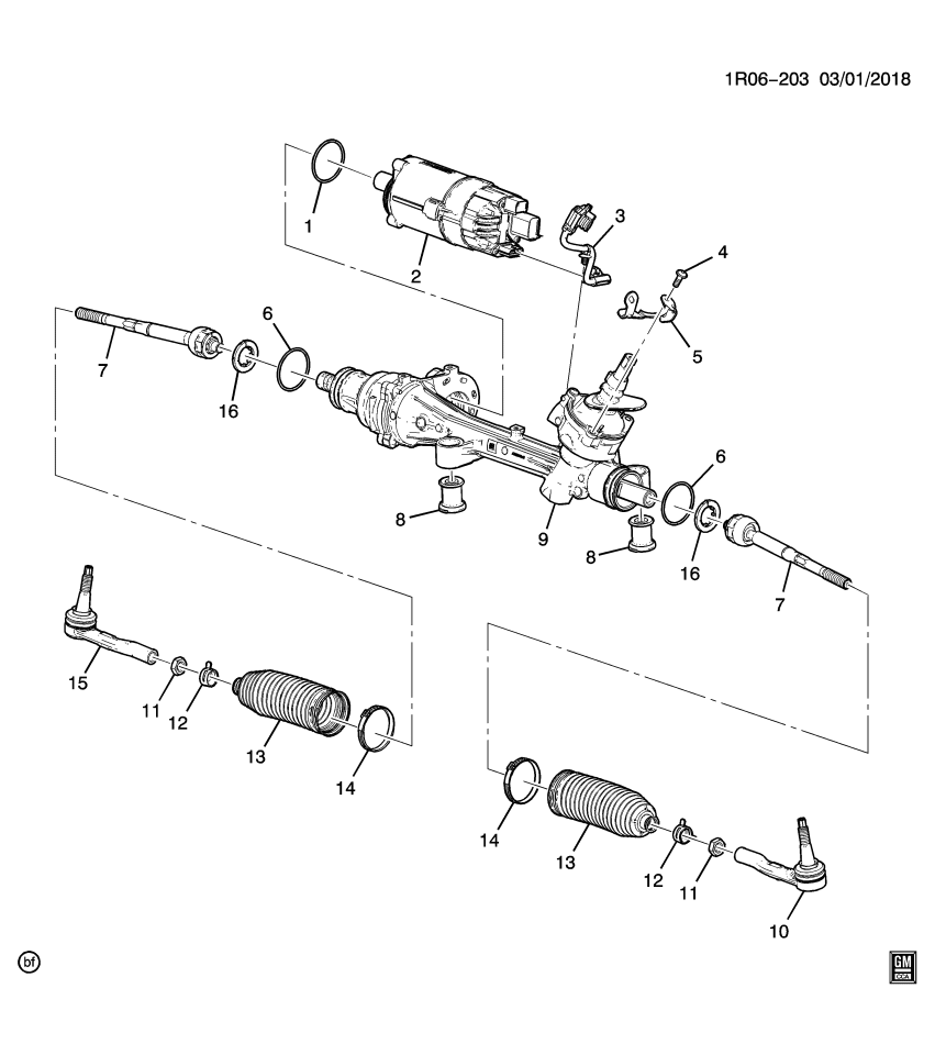 GM 13455605 Seal, Steering Tie Rod
