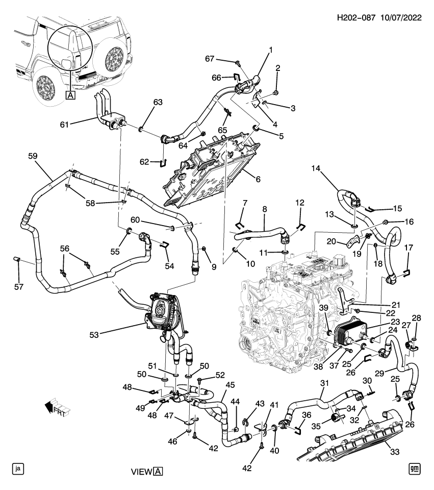 GM 95227417 Clip, Chassis/Engine Wiring Harness
