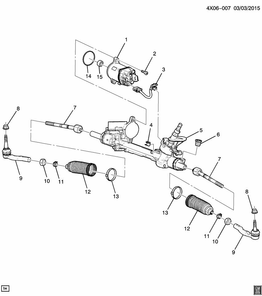 GM 23479347 Clip, Steering Pump