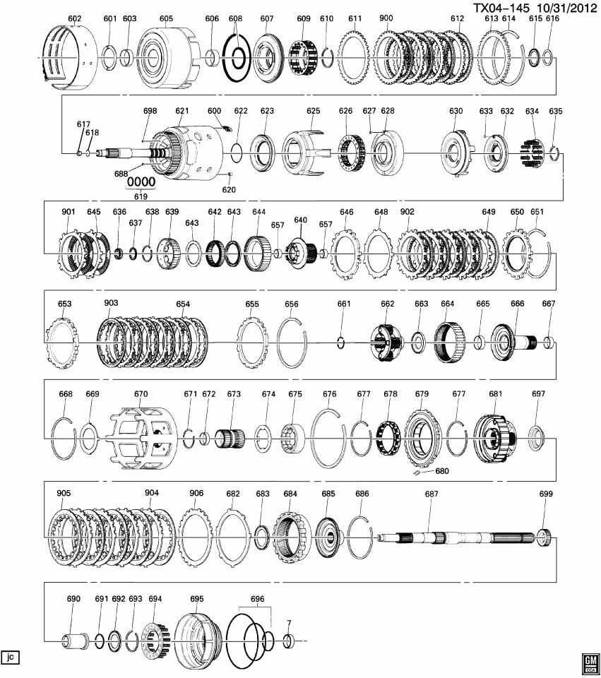 GM 19125951 Carrier, Transmission Planet