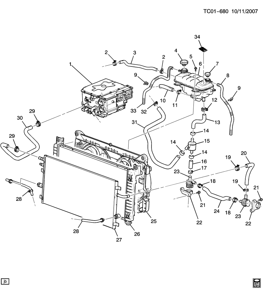 GM 84302501 Shroud, Radiator Fan Shroud