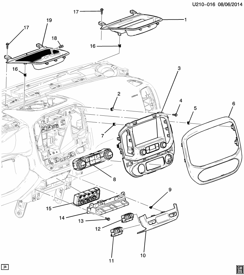 GM 84358924 Switch, Electronic Brake Control