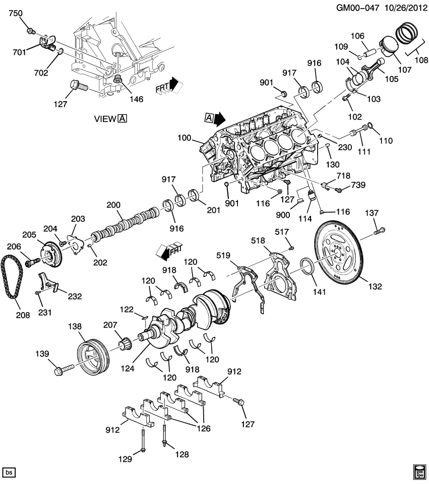 GM 19208474 Piston, Engine Piston
