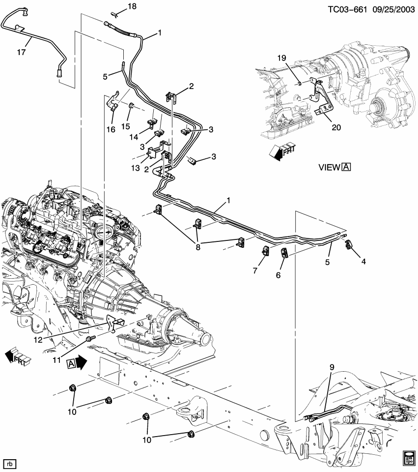 GM 15946219 Hose, Fuel Line