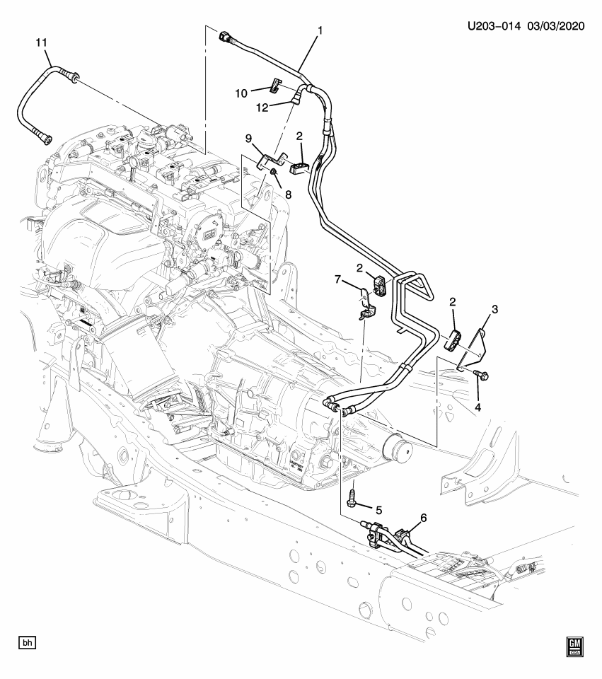 GM 23301437 Pipe, Fuel Line