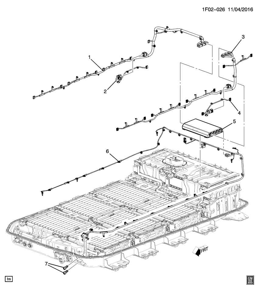 GM 24054310 Harness, Drive Motor Battery