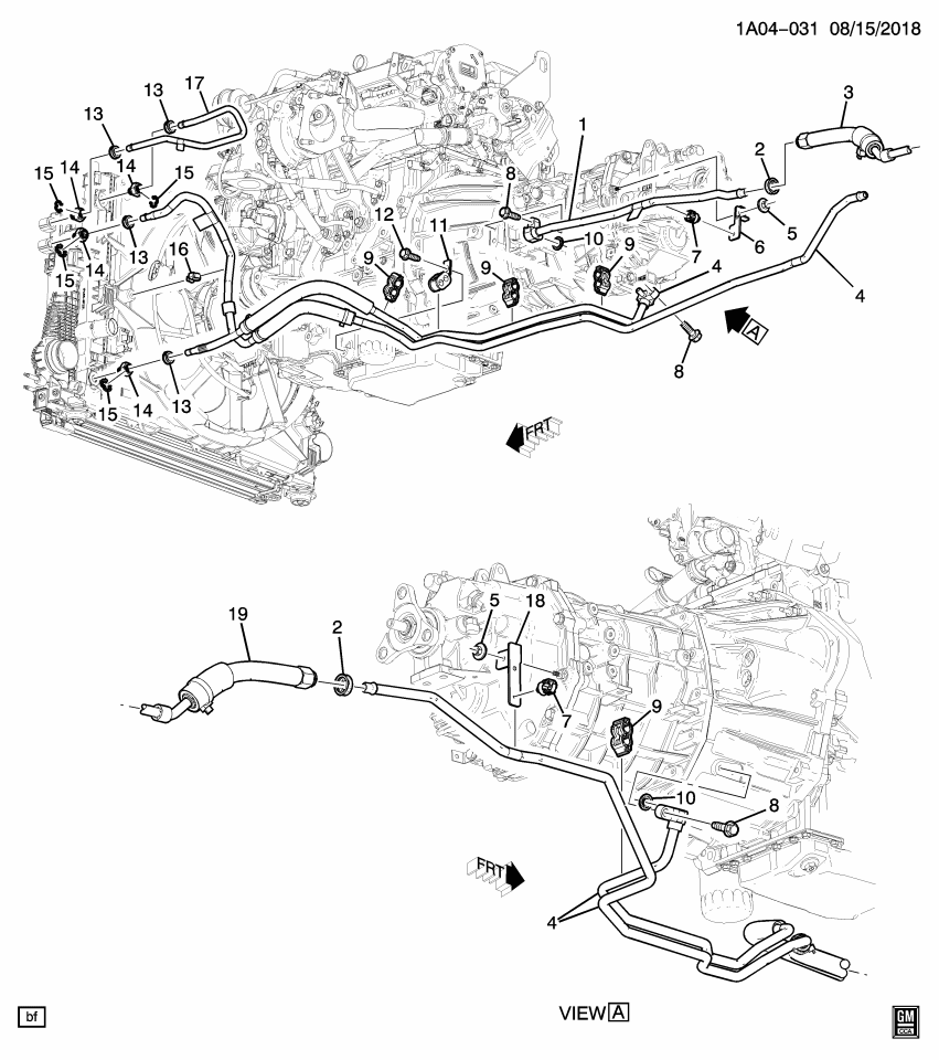 GM 23465081 Pipe, Transmission Oil Cooler
