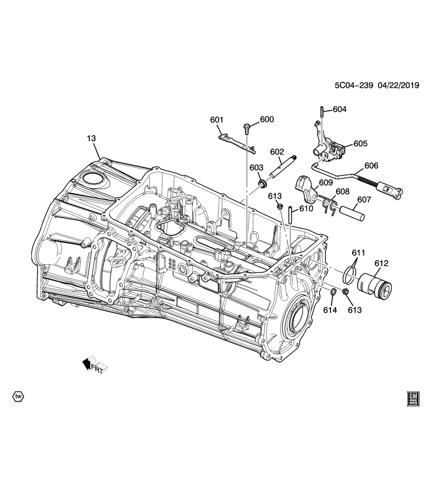 GM 24283339 Plug, Transmission Parking Lock