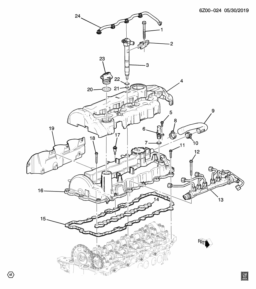 GM 55508684 Insulator, Engine Camshaft Gear
