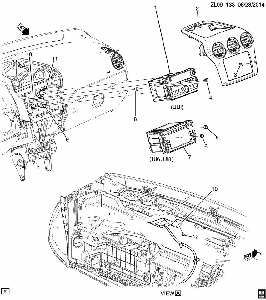 GM 23495444 Radio, Radio Receiver