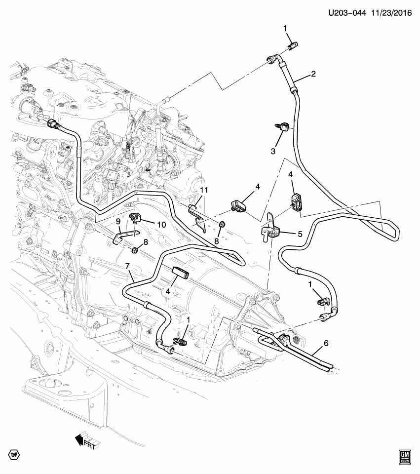 GM 84743184 Pipe, Early Fuel Evaporation