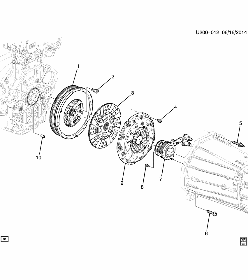 GM 24271356 Plate, Engine Clutch(Pressure Plate)