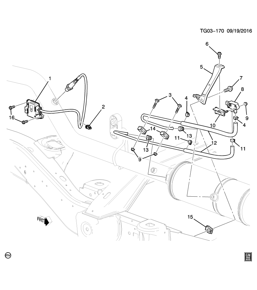 GM 84283068 Pipe, Emission System