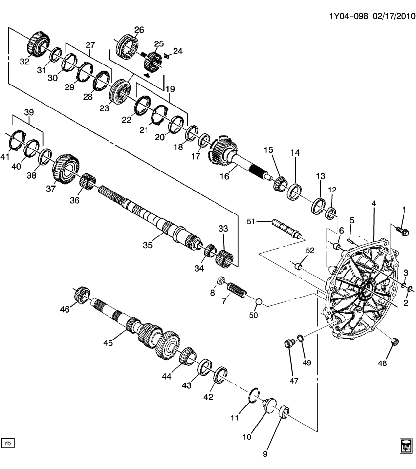 GM 19180516 Spring, Transmission Oil Pump Pressure Control
