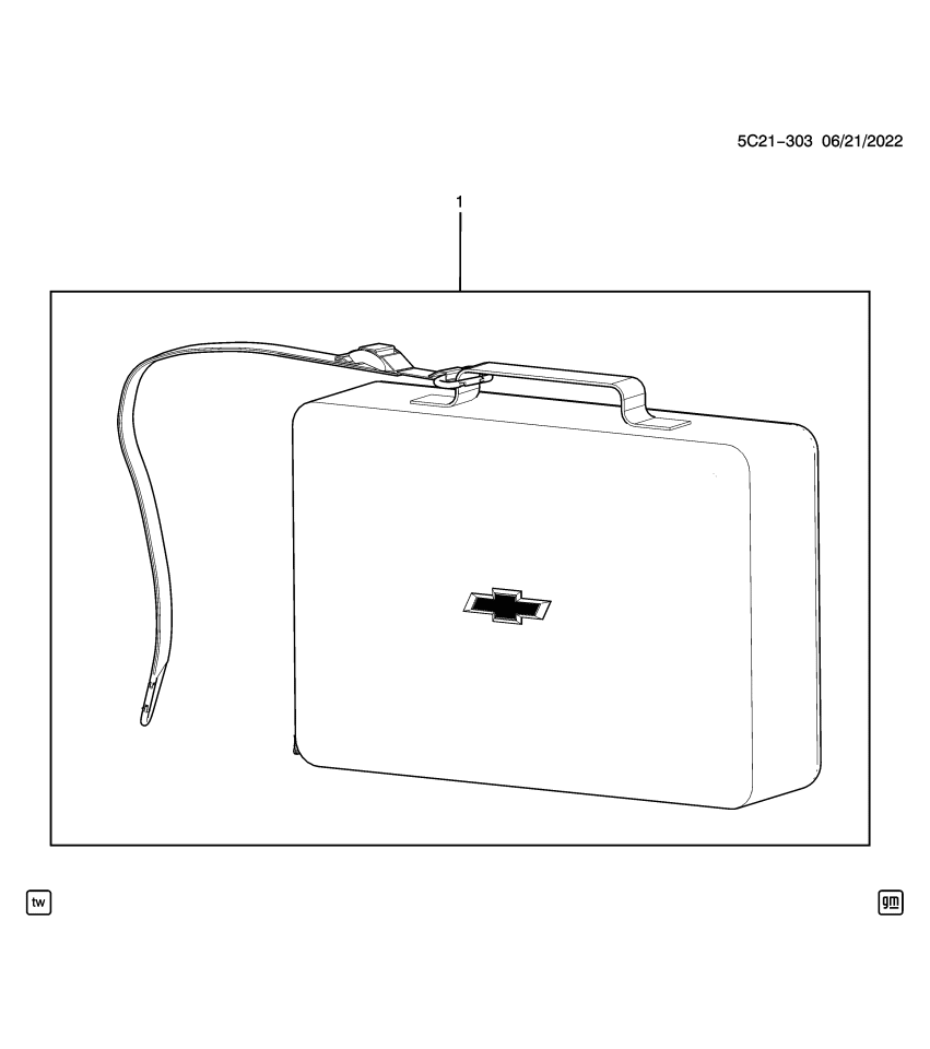 GM 84949369 Parts Package, Front Towing