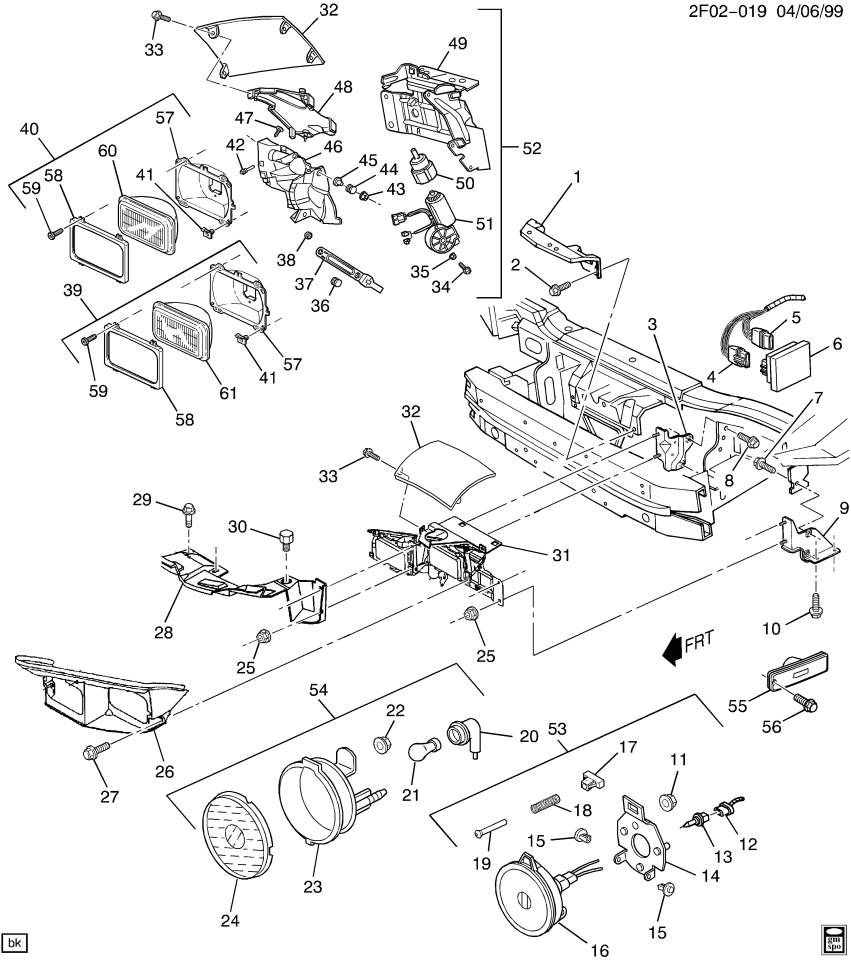 GM 16525377 Cap, Concealed Capsule/Headlamp Control Drive