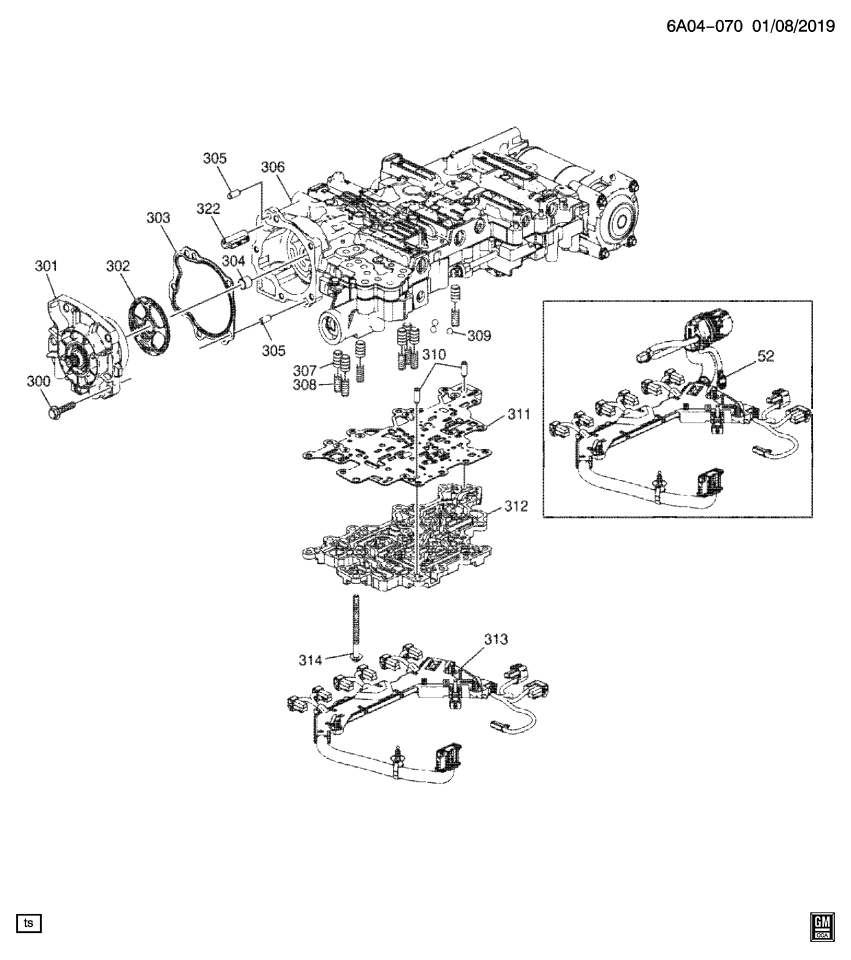 GM 24277838 Piston, Transmission Clutch