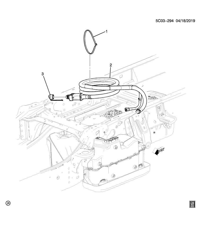 GM 84605515 Pipe, Evaporation Emission System(Fuel Tank End)