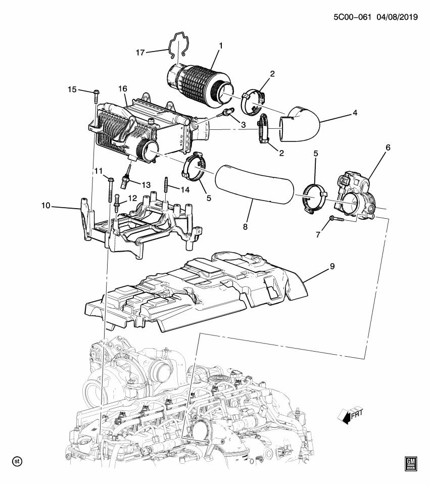 GM 40009281 Insulator, Engine Camshaft Gear