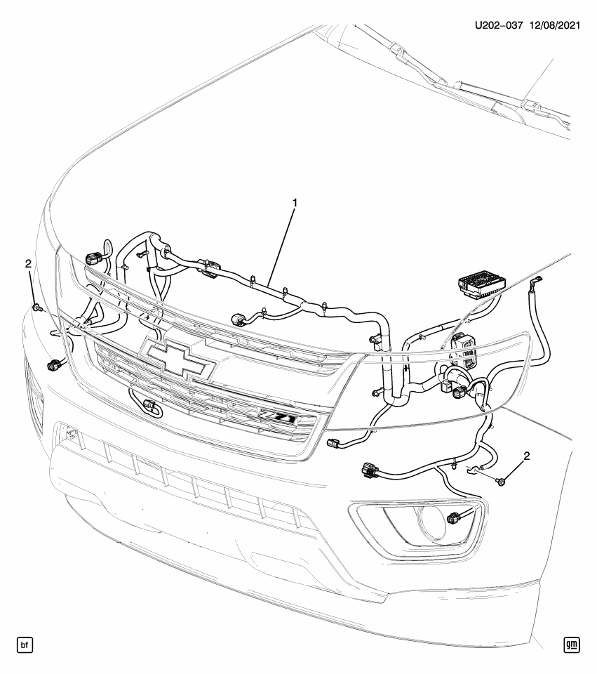 GM 84997690 Harness, Chassis Wiring