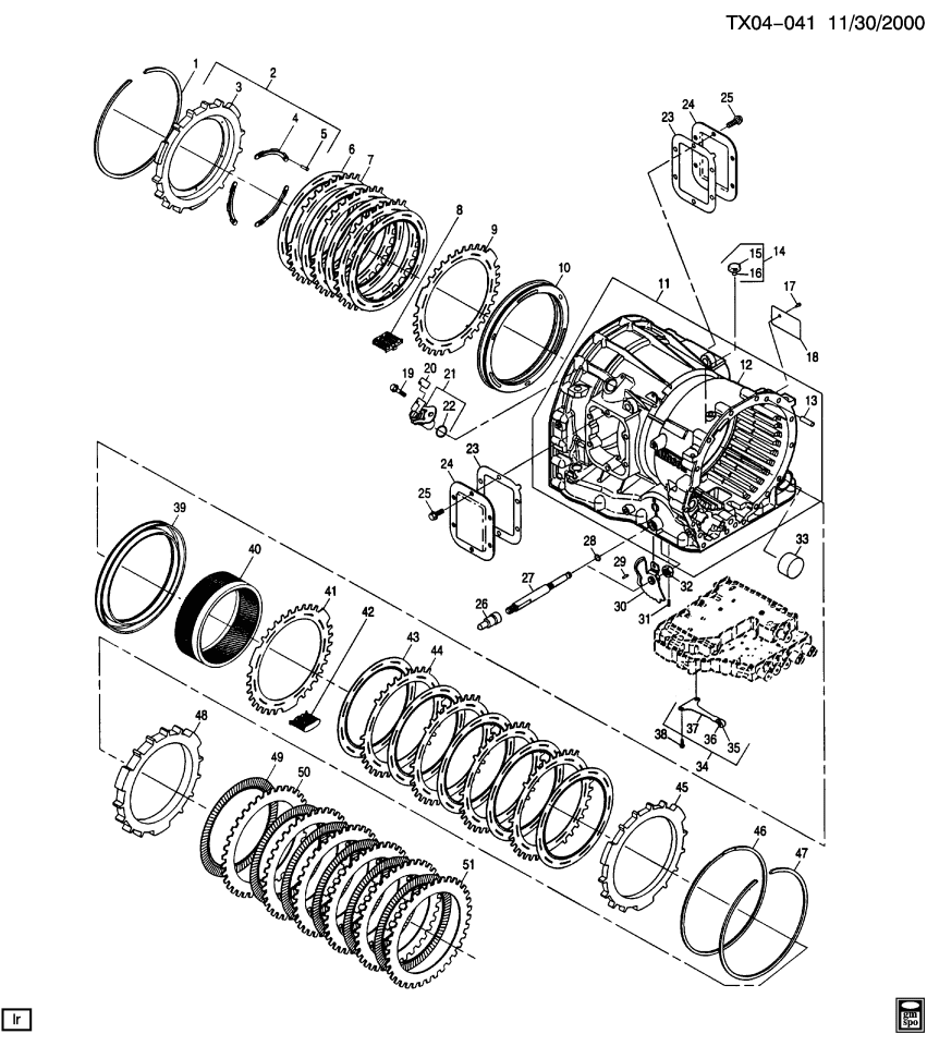 GM 88996718 Gasket Kit, Transmission Overhaul
