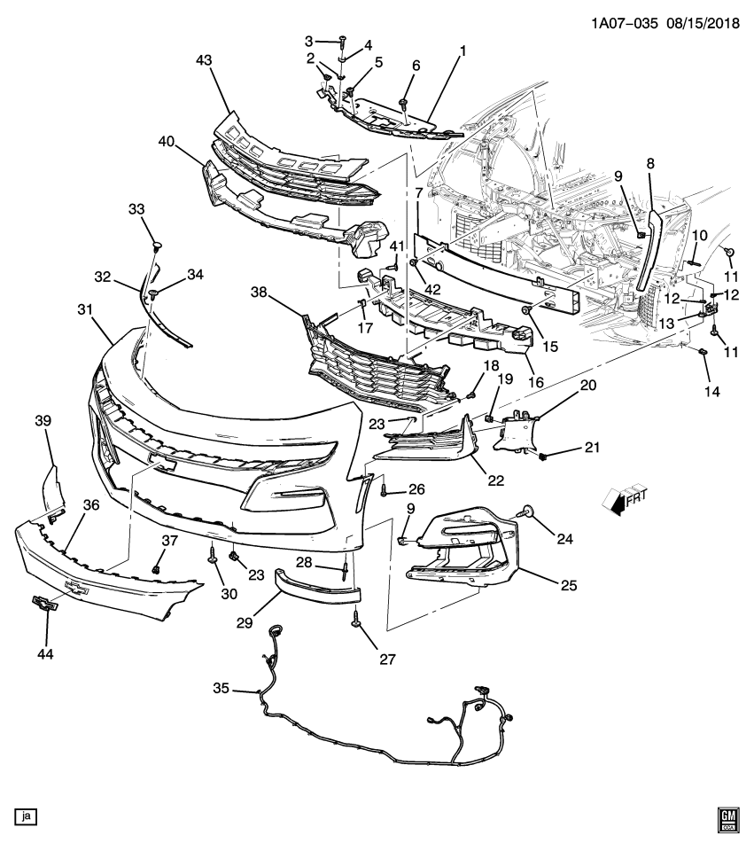 GM 85150863 Harness, Capsule/Headlamp/Fog Lamp, Front