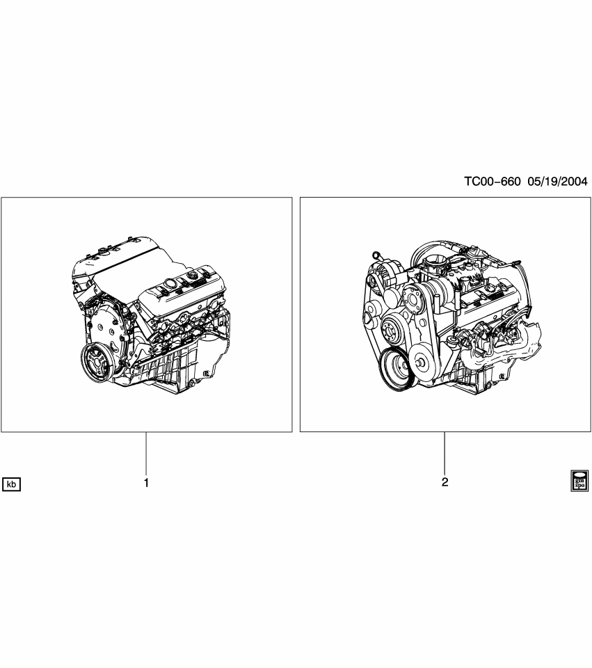 GM 19420695 Engine, New/Re Manufactured