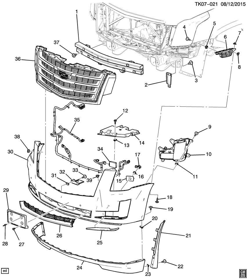 GM 23151055 Molding, Front Fender And Body Ornamentation