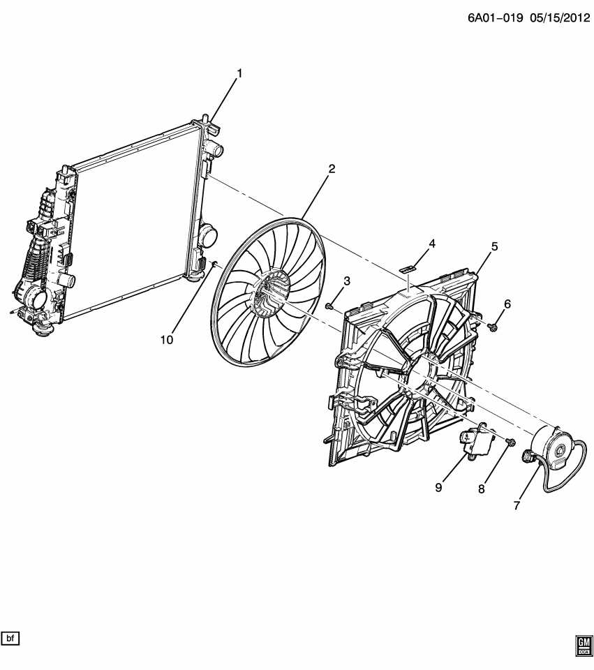 GM 84310377 Fan, Engine Air Cooling(Electrical)